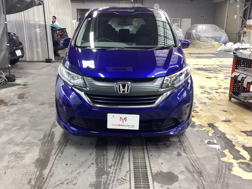 売却車両を撮影しました